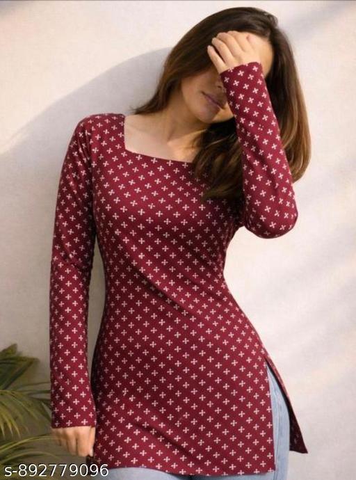 Premium Kurtis - Square Neck Straight Look