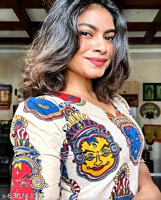 Trendy Cotton Printed Straight Kurti for Women