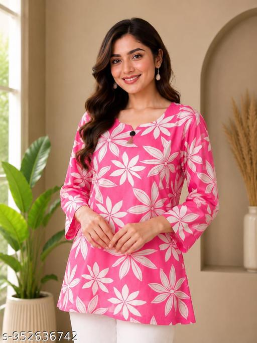 Women's Trending Rayon Short Kurti